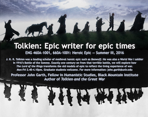 Heroic epic: Tolkien – course by John Garth